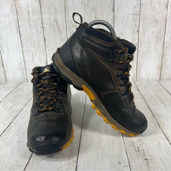 Columbia waterproof brown leather boot‎ lids 5 Womens 6.5 - Picture 6 of 9